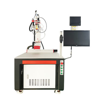 آلة لحام ليزر الألياف التلقائية مع نظام التحكم Cypcut و 50Hz-5KHz