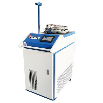 حاوية ليزر محمولة باليد 1000W 1500W 2000W 3000W مع وضع التبريد بالماء