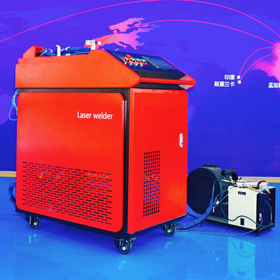 الصلب الألومنيوم النحاس متعددة الوظائف اليدوية ليزر لحام القطع 1000W 1500W 2000W