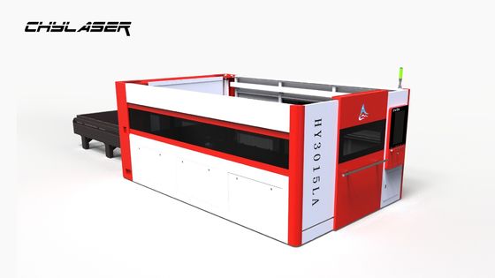 آلة قطع ليزر الألياف 1300 ملم لمصنع التصنيع CNC الخشبية المغلقة
