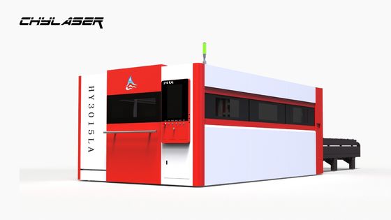 آلة قطع ليزر الألياف 1300 ملم لمصنع التصنيع CNC الخشبية المغلقة