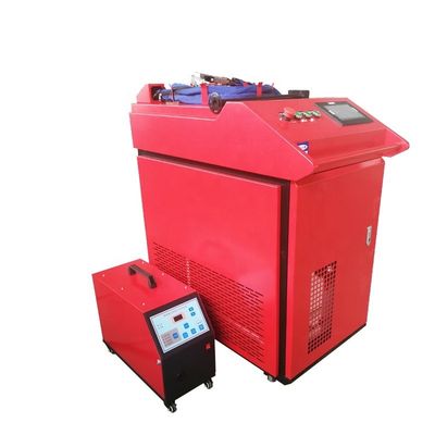 حاوية ليزر محمولة باليد 1000W 1500W 2000W 3000W مع وضع التبريد بالماء