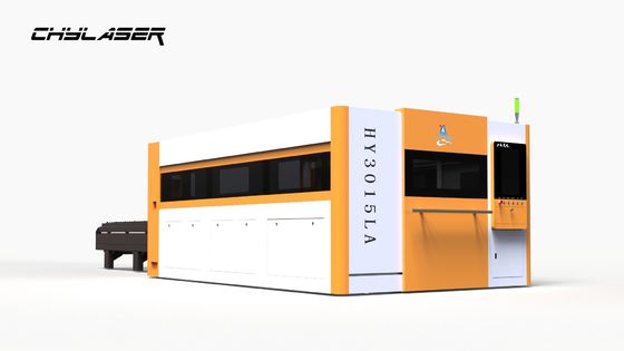 آلة قطع ليزر الألياف 1300 ملم لمصنع التصنيع CNC الخشبية المغلقة