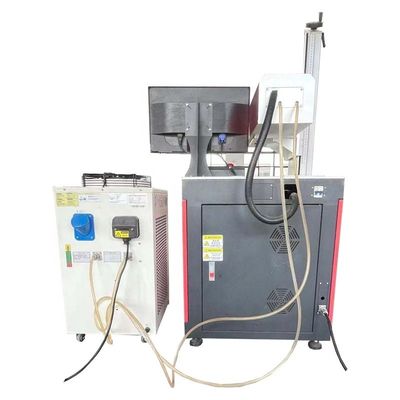 10W 20W 30W 50W آلة حفر الليزر لللوحة المعدنية التي يتم التحكم فيها بواسطة نظام Cypcut