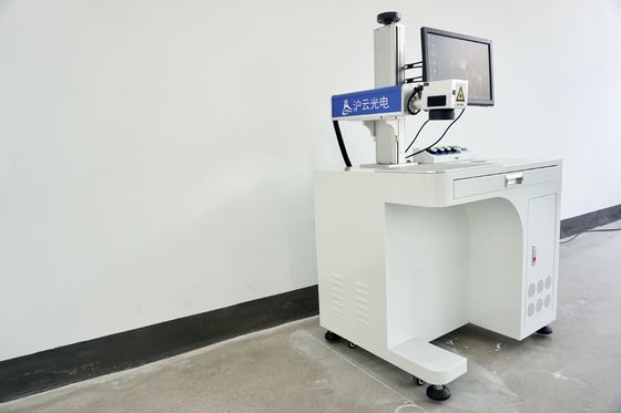 10w 20w 30w 50w القطع بالليزر CNC للصفائح المعدنية تبريد الهواء 110 * 110mm / 175 * 175mm