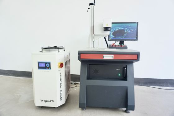10w 20w 30w 50w القطع بالليزر CNC للصفائح المعدنية تبريد الهواء 110 * 110mm / 175 * 175mm