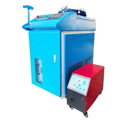 3000w Max. الطاقة الخروجية اليدية المحملة ليزر لحام آلة الضوء لحام 120 * 60 * 60 لحام