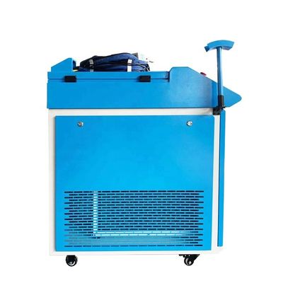 3000w Max. الطاقة الخروجية اليدية المحملة ليزر لحام آلة الضوء لحام 120 * 60 * 60 لحام