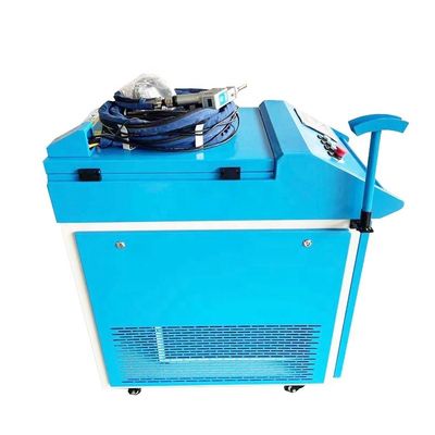 3000w Max. الطاقة الخروجية اليدية المحملة ليزر لحام آلة الضوء لحام 120 * 60 * 60 لحام