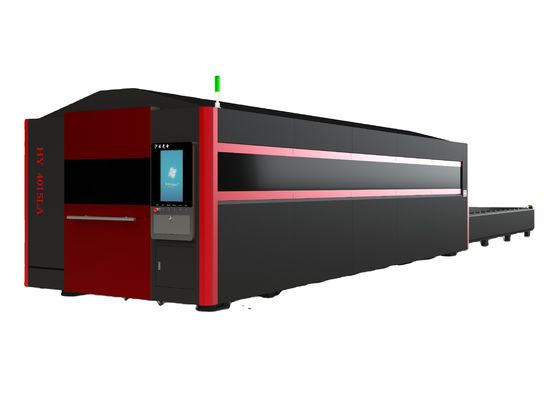 آلة قطع الحفر المعدني 6000W 8KW 20KW طاولة تبادل للمواد غير المعدنية