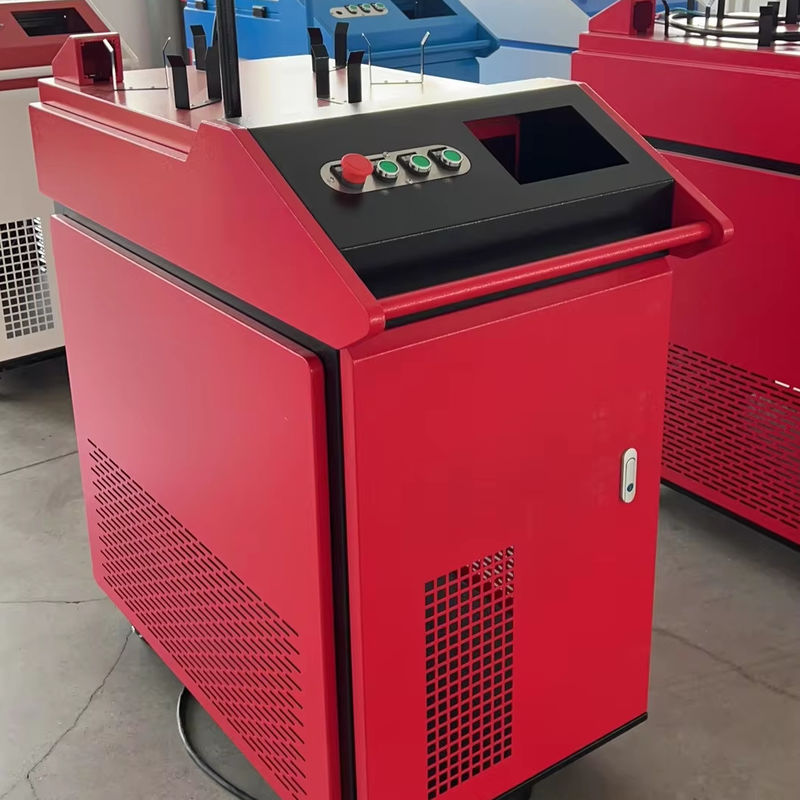 آلة لحام ليزر الألياف المحمولة 1000W 1500W 2000W 3000W لمحلات المأكولات والمشروبات