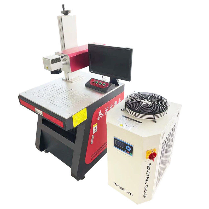 10w 20w 30w 50w القطع بالليزر CNC للصفائح المعدنية تبريد الهواء 110 * 110mm / 175 * 175mm